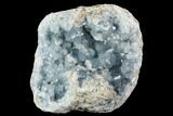 Sky Blue Celestine (Celestite) Geode - Madagascar #124210-1